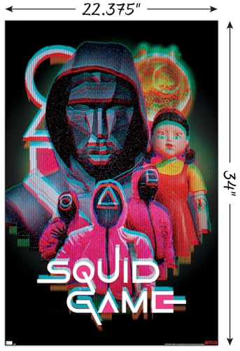 Squid Game Season 2 Wall Poster - 34" x 22" Unframed Art