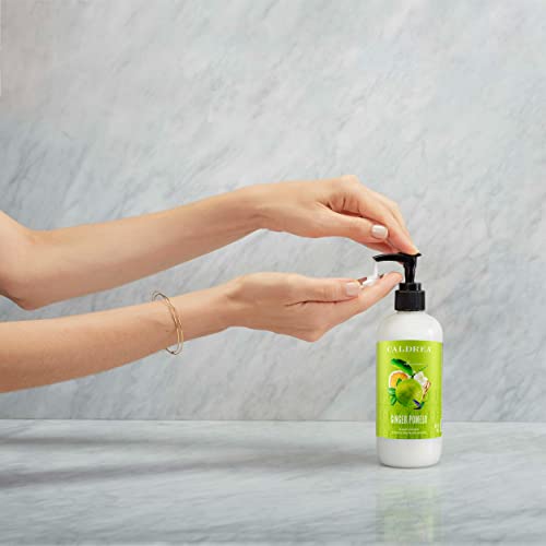 Caldrea Ginger Pomelo Hand Lotion, Moisturizing Shea Butter Formula, 10.8 oz