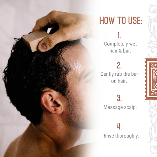Viori Hamish & Co. Men's Conditioner Bar - Aged Sandalwood & Whisky