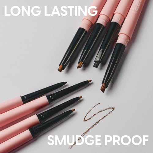Kara Beauty Browfector Double Ended Eyebrow Pencil - Dark Brown