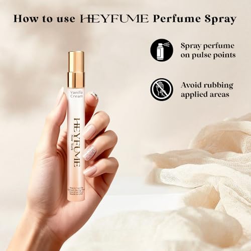 Pheromone Perfume for Women - Creamy Vanilla Amber Musk Mini Spray