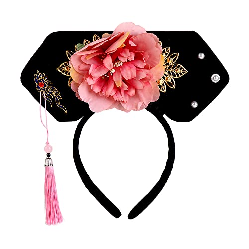 Chinese Traditional Hanfu Headband - Qing Dynasty Style Hair Accessory