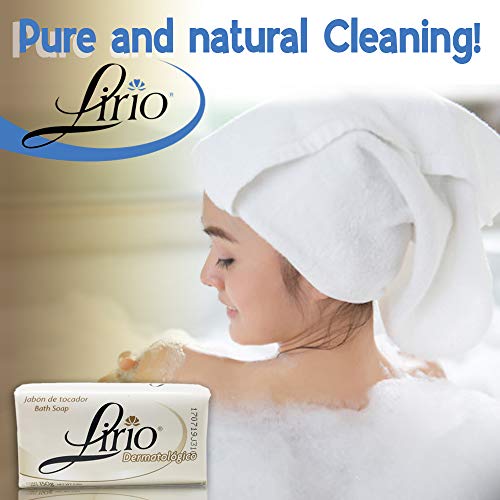 Lirio Dermatologist Bath Soap - 150g Anti-Bacterial Body Cleanser