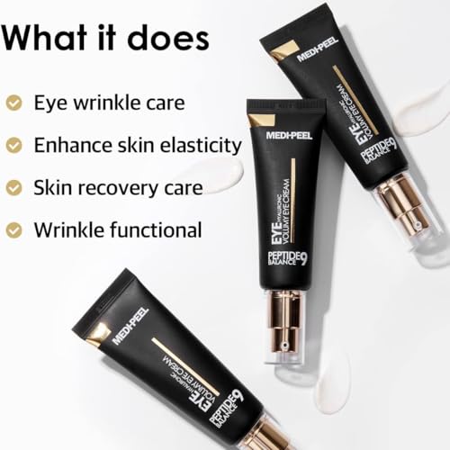 Medi-Peel Peptide9 Hyaluronic Eye Cream for Anti-Aging & Brightening - Korean Skincare