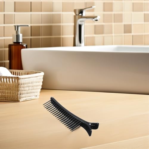 NOLITOY 4Pcs Non-Slip Hair Sectioning Clips for Thick Hair