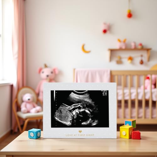 Little Blossoms Sonogram Picture Frame - Love at First Sight, 4x6