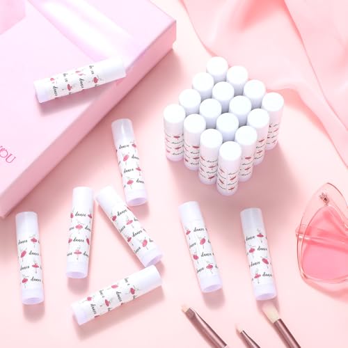 Dansib 24 Pack Dance Themed Lip Balms for Girls - Ballet Party Favors