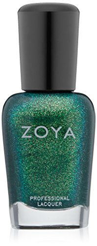 ZOYA Ivanka Nail Polish 0.5 fl oz - Sparkling Metallic Green, Chip-Resistant