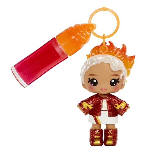 Yummiland Lip Gloss Doll - Amber Cinnamon DIY Kit for Ages 4+