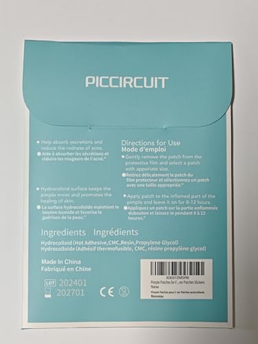 180 Hydrocolloid Acne Patches for Fast Pimple Treatment