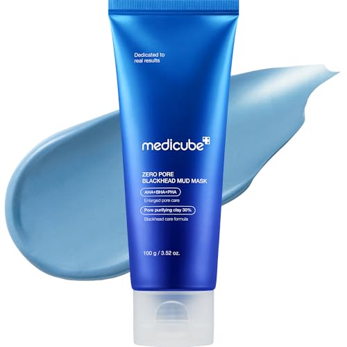 Medicube Zero Pore Blackhead Mud Mask 3.52 oz - Deep Cleansing & Exfoliating