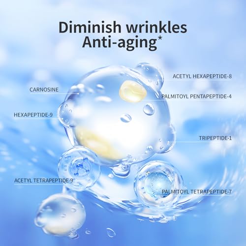 MATERN'ELLA 3D Carnosine & Pro-Xylane Anti-Aging Cream Face Mask, 10 Pack