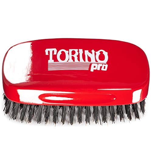 Torino Pro #1900 7-Row Hard Palm Wave Brush for Coarse Hair & Wolfing