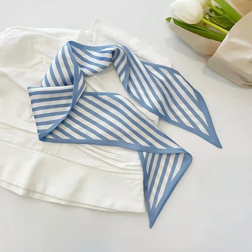 16 Pcs Boho Satin Scarves & Headbands for Women - Fashion Accessories