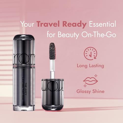 rom&nd The Juicy Lasting Tint Mini - Hydrating Glossy Lip Tint in Blackberry