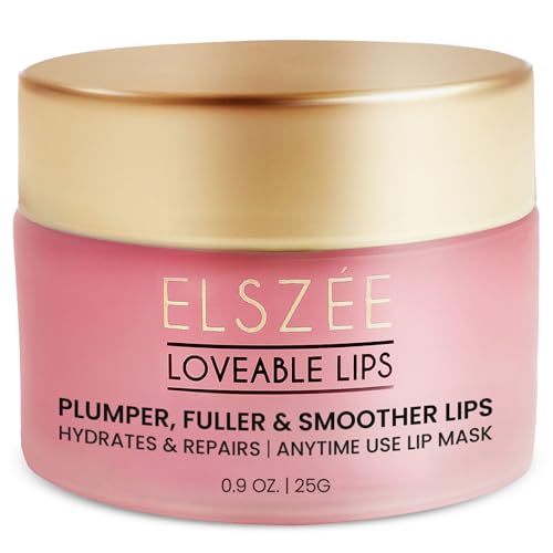 ELSZÉE Lip Mask with Hyaluronic Acid – Hydrating, Plumping Overnight Treatment