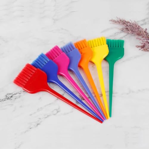 Zetiling 7-Piece XL Hair Dye Brush Set for Professional Salon and Home Use