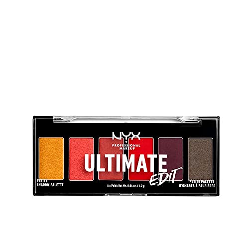 NYX Ultimate Edit Mini Eyeshadow Palette - Phoenix, 6 Shades