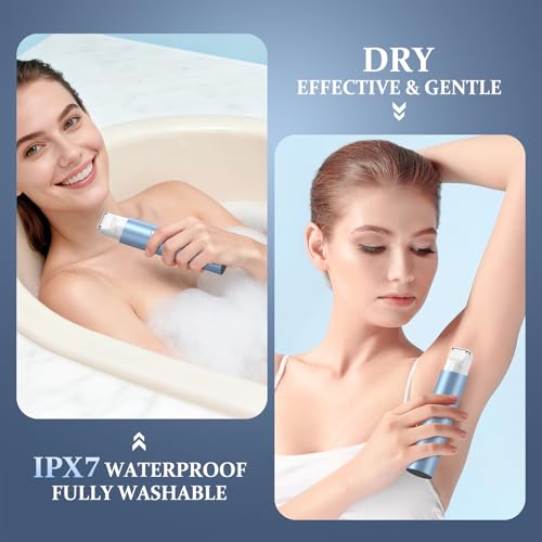 NIPOO Women's Bikini Trimmer - IPX7 Waterproof Electric Razor