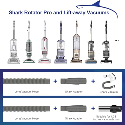 Sealegend Dryer Lint Vacuum Attachment Kit for Shark NV350 NV360 NV500