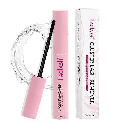 FADLASH Lash Glue Remover 5ml for Cluster & False Lashes - Pink / Clear
