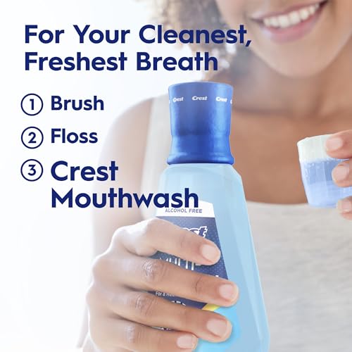 Crest Pro-Health Advanced Mouthwash, 1L, Alcohol-Free, 6-in-1 Benefits