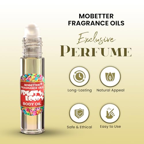 Fruity & Loopy Fragrance Oil - Long-Lasting Unisex Perfume Roll-On