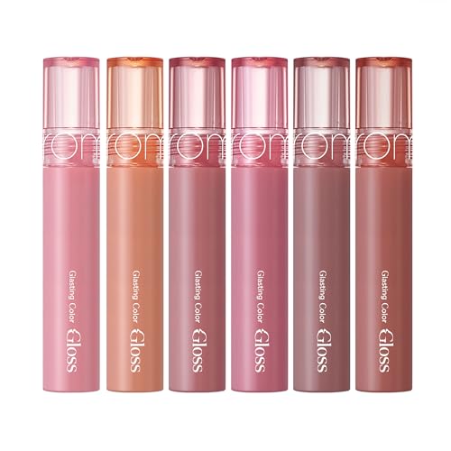 rom&nd Glasting Color Gloss | Plumping Lip Oil in Peony Ballet