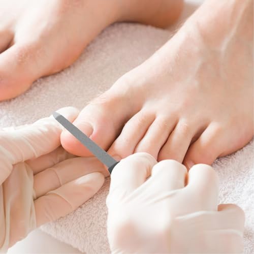 Minkissy Cuticle Remover Nail File Combo 6.29 in - Dual Use Tool