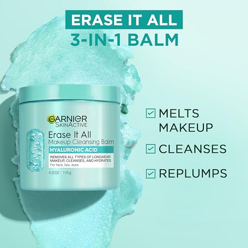 Garnier Erase It All Cleansing Balm with Hyaluronic Acid - 4.2 Oz