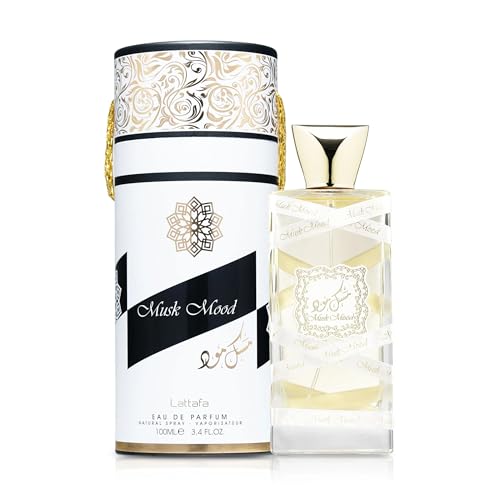 Lattafa Musk Mood Eau de Parfum Spray 3.4 Fl Oz for Unisex