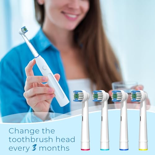 FIRIK 20 Pack Replacement Electric Toothbrush Heads Compatible with Oral B Braun - Mixed/1 Count