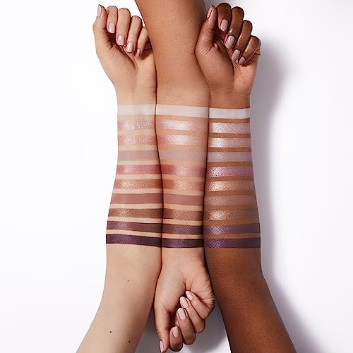 e.l.f. Perfect 10 Eyeshadow Palette - Nude Rose Gold, 10 Shades