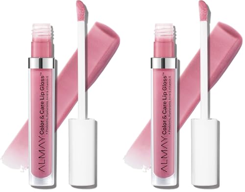 Almay Color & Care Hydrating Lip Gloss, 500 Sunrise Punch (Pack of 2)