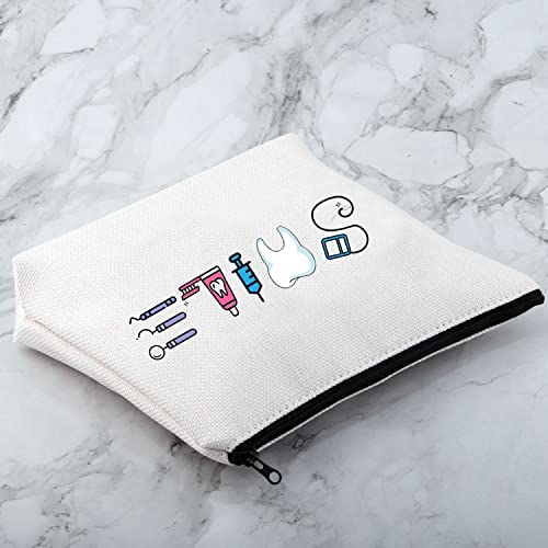 Smile Cosmetic Bag for Dentists | Funny Dental Assistant Gift