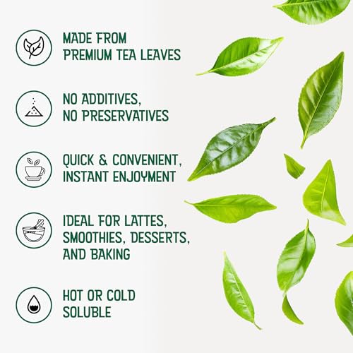 Premium Instant Black Tea Powder - 1.4 oz | Pure and Unsweetened