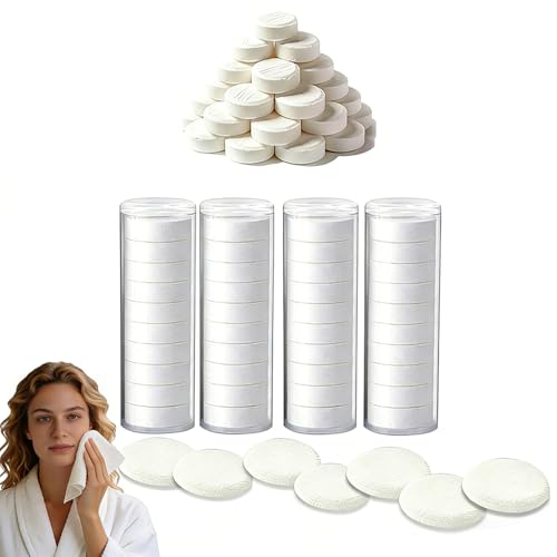 MEIBK Disposable Face Towels - Portable Compressed Towels (80 PCS)