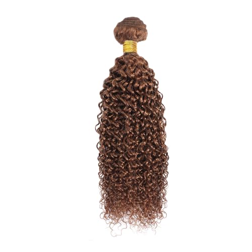 #30-W 20 Inch Brown Water Wave Human Hair Bundle - 50g