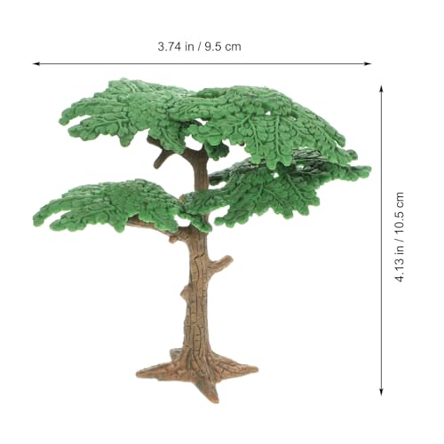 Toyvian Mini Artificial Pine Cypress Trees - Set of 3 for Dioramas