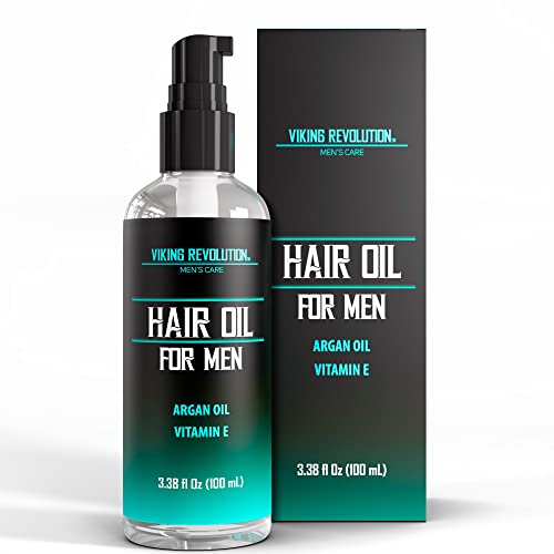 Viking Revolution Hydrating Hair Oil for Men - 3.38 fl oz (Pack of 1)