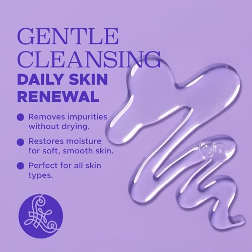 Luseta Lavender & Collagen Body Wash, Hydrating Shower Gel - 33.8 Fl Oz