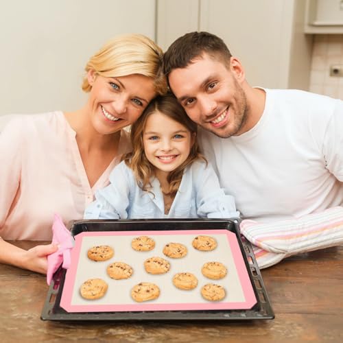 Silicone Baking Mat Set of 3 - Non-Stick & Easy to Clean