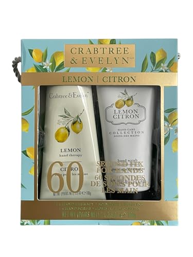 Crabtree & Evelyn Lemon Citron Hand Cream & Scrub Set - 3.5oz