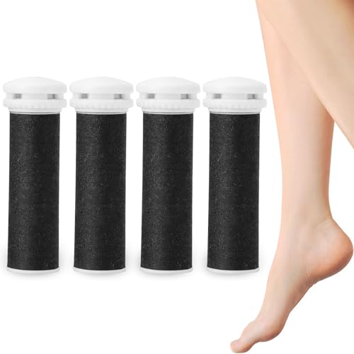 ZJchao 4-Pack Replacement Rollers for Callus Remover