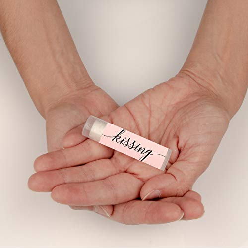 Single Life Goodbye Lip Balm - Blush Pink Rose Bachelorette Favors, 12-Pack