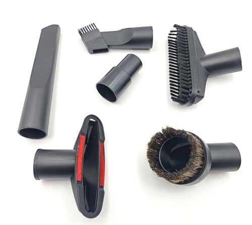 Vacuum Cleaner Brush Kit with 1-1/4" & 1-3/8" Attachments