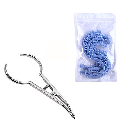 Orthodontic Separator Ties Placing Pliers & Elastic Rings Set