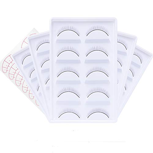 Practice Eyelash Extension Lashes Kit - 25 Pairs for Training & Beginners