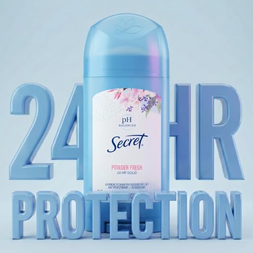 Secret Powder Fresh Antiperspirant Deodorant for Women - 2.7 oz (Pack of 3)