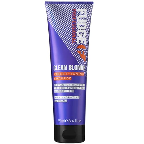 Fudge Fudge Clean Blonde Violet-Toning Shampoo 8.4 oz for Blonde Hair